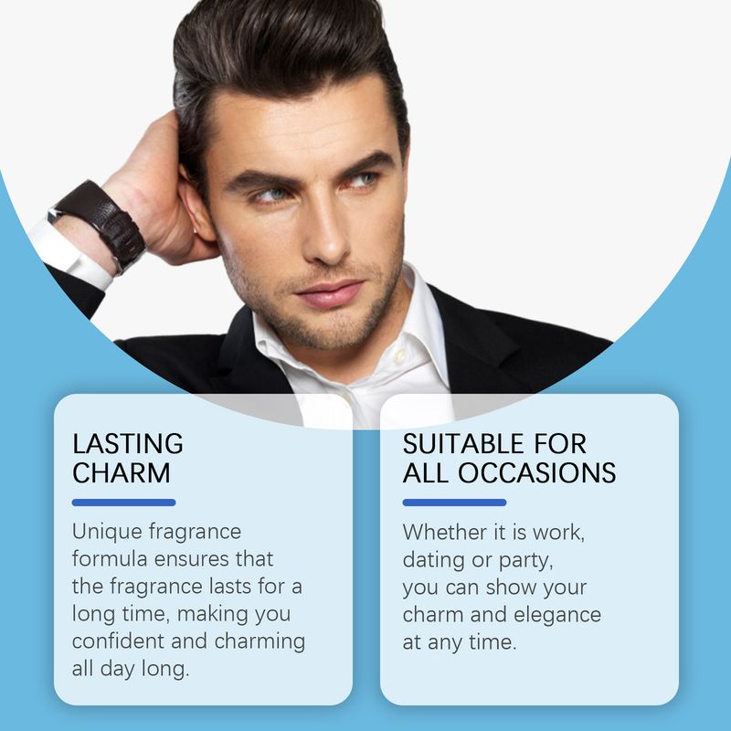 Charming Roll-On Perfume Men, Portable Light For Wrists, Neck, And Legs, Natural Fresh Niche Couple Date Fragrance_voghion.com