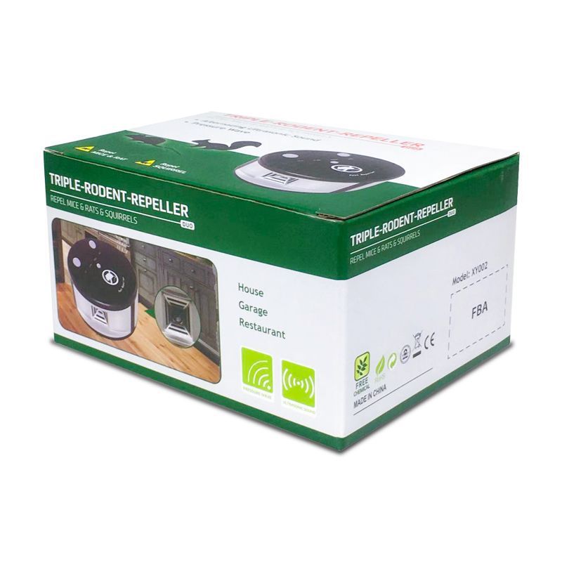 Ultraschall-Mäuseabwehr für den Innenbereich, multifunktionale Insektenabwehr, Eichhörnchenabwehr, Ultraschall-Schädlingsabwehr_voghion.com