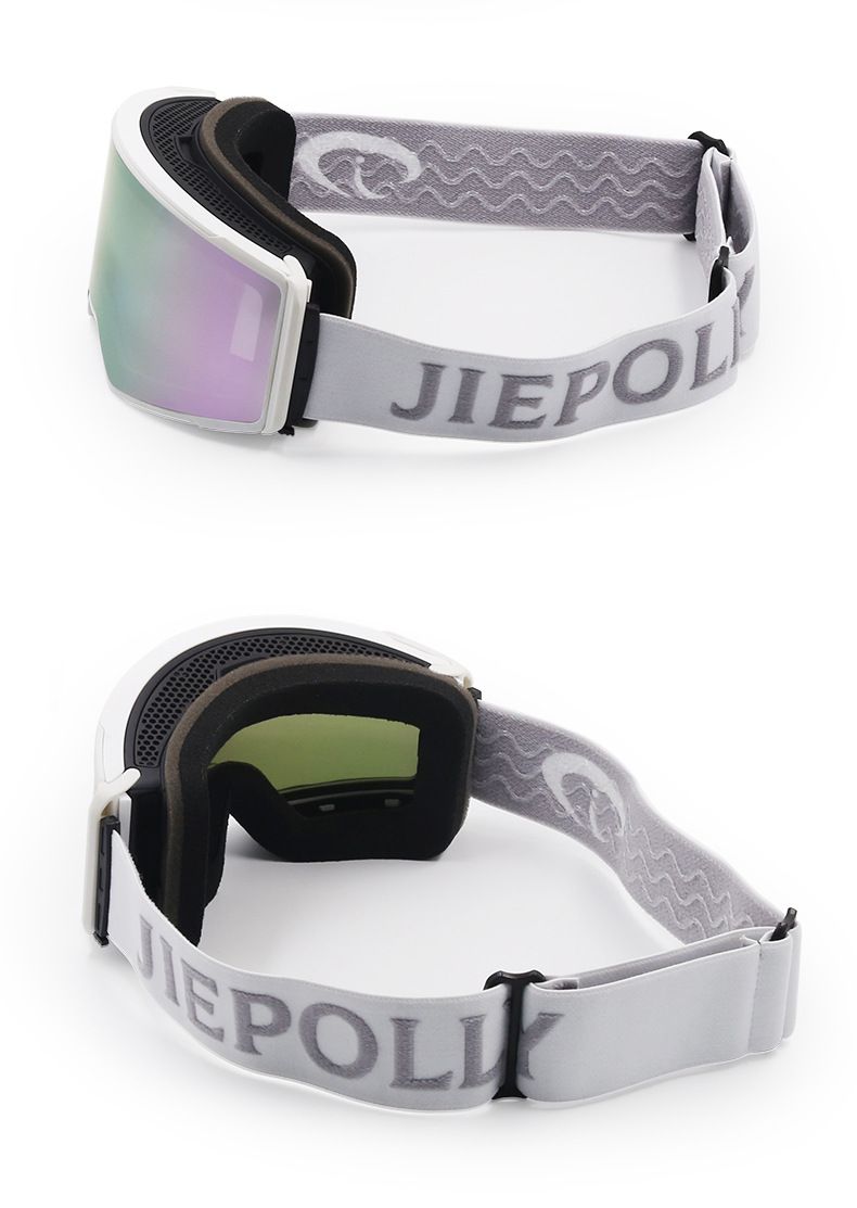 New Curved Magnetic Column Surface Glasses Double Layer Anti Fog Outdoor Men And Women Ski Goggles_voghion.com