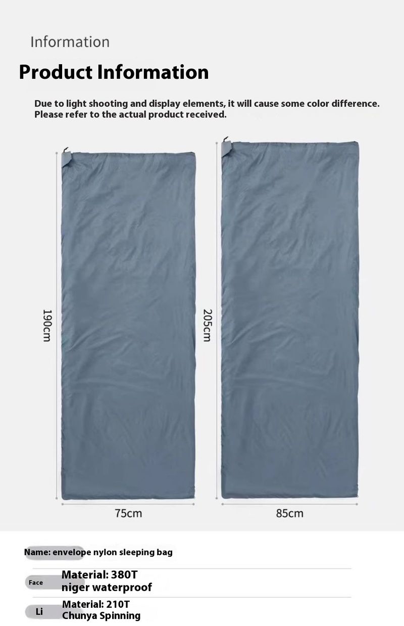 Schlafsack Outdoor Leicht Sommer Mini Camping Alle-Saison Dünn Erwachsene Tragbare Ultra-licht Kleine Größe Wandern_voghion.com