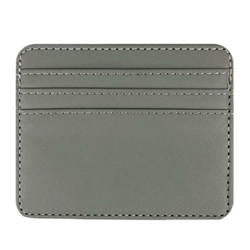 Mode Kurze Haut Brieftaschen Geldbörsen PU Leder Geld Clips Sollid Dünne Brieftasche Männer Geldbörse ID Kreditkarte_voghion.com