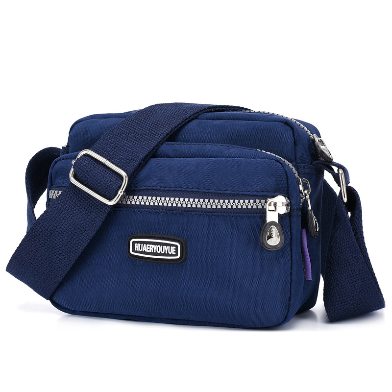 Nuova borsa a tracolla piccola da donna con tracolla singola in nylon Flower Date 2024_voghion.com
