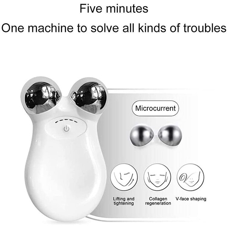 Visage 30% de réduction nouveau masseur Rechargeable 5 vitesses électrique Micro-courant 3D EMS raffermissant Micro courant Deedema décret Wrin_voghion.com