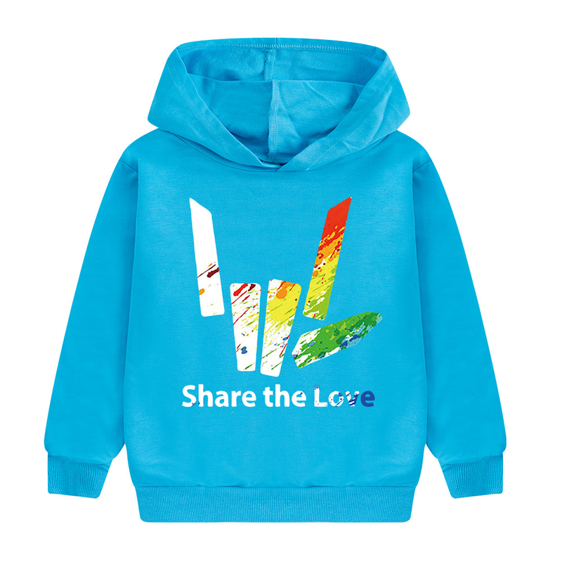 Gyerek kapucnis pulóver tavaszi és őszi rajzfilm mintával_voghion.com