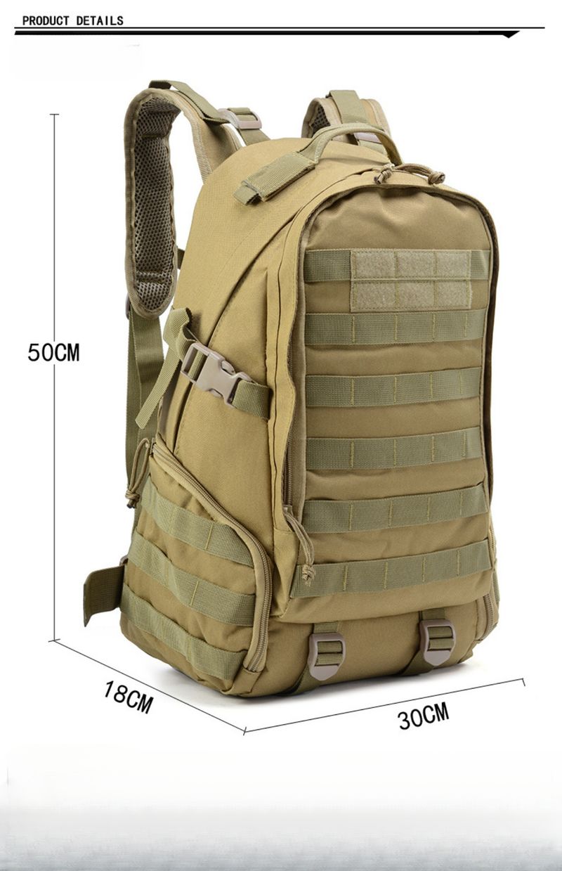 Mochila multifuncional para deportes al aire libre para hombres y mujeres, camuflaje militar, táctica, impermeable, para senderismo y acampada._voghion.com