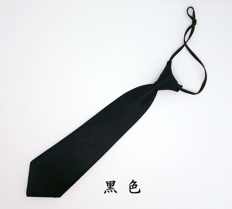 All'ingrosso 28 cm Solido Elastico Piccolo Monocolore Bambini Corto Cravatta Ragazzi Accessori Casual Versatile_voghion.com