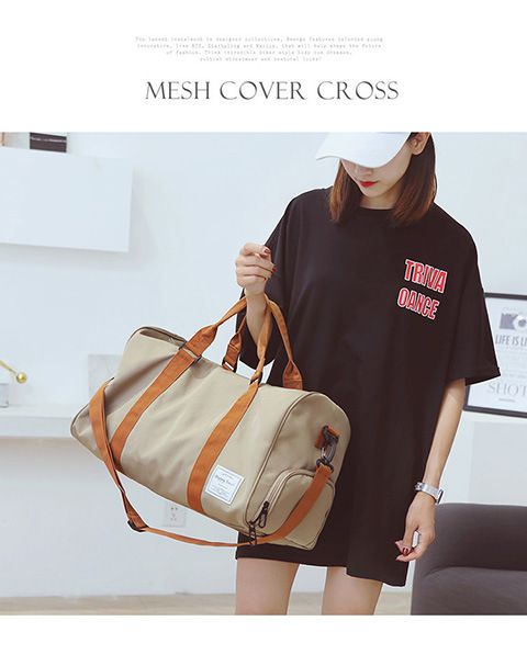 Travel Bags New Fashion Luggage Bag Men's Gym Bag Leisure Sports Travel Bag Logo Handbag_voghion.com