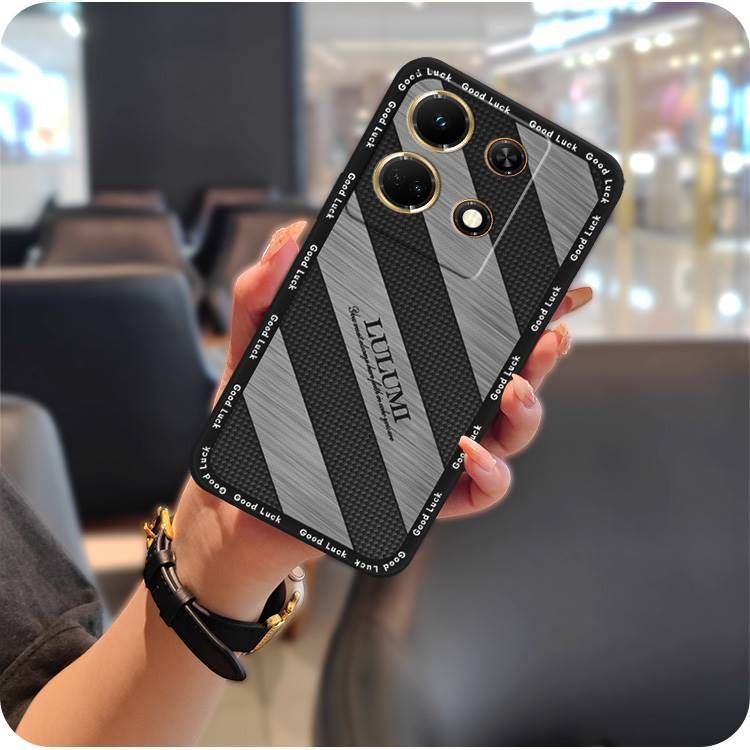 TechGlobe compatibile con Infinix Note30 VIP/X6710 Custodia per telefono rossa con bordo completo per uomini e donne, divertente e creativa._voghion.com