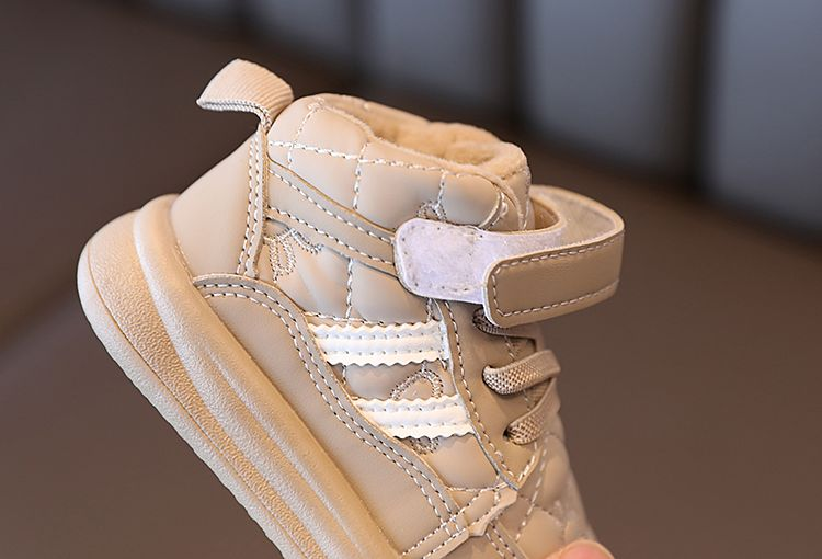 Bambino Autunno e Inverno Nuove Ragazze in Cotone da Uomo Stivali da Neve Tesoro Scarpe di Velluto per Bambini Maillard 1_voghion.com
