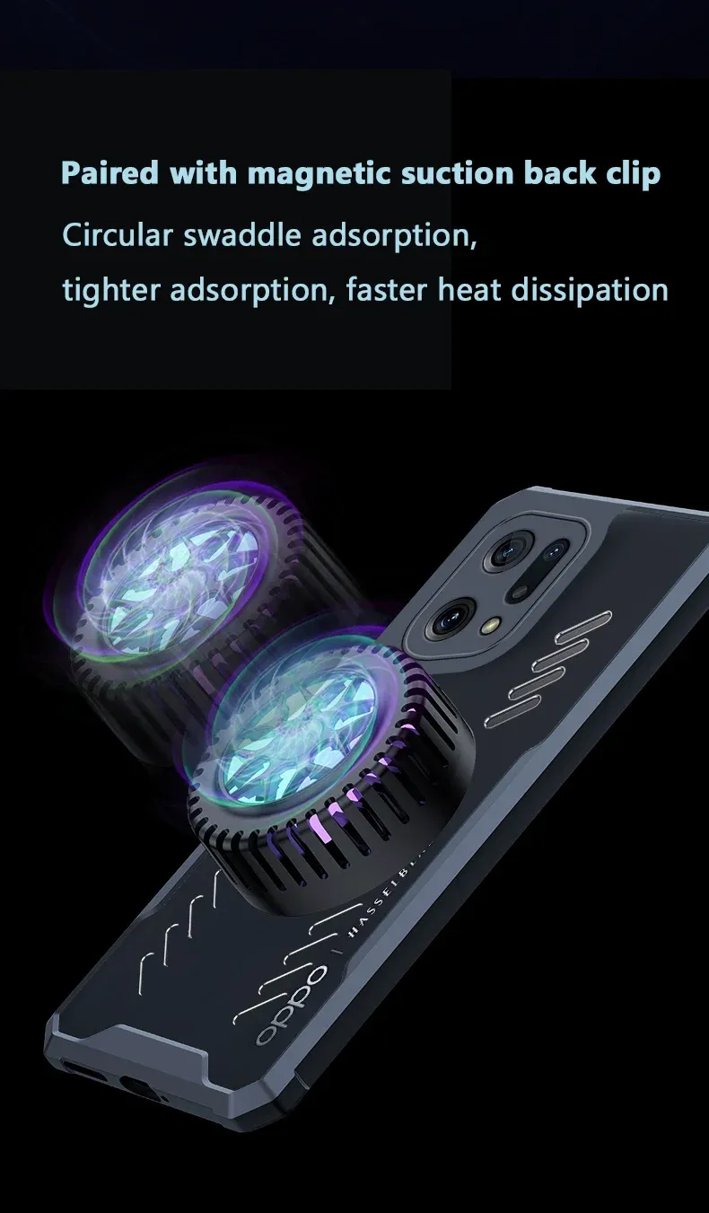 Bezvadu uzlādes siltuma izkliedes futrālis Realme 11 Pro Plus GT Neo3 5, automašīnā uzstādāms magnētiskais gaisa spilvens pret kritienu TPU mīkstais apvalks_voghion.com