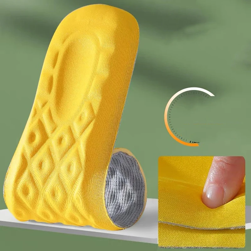 1/3 par Memory Foam-indlægssåler Kvinder Mænd Sport Løbefod Indsatspude Unisex Blød Massage Fødder Pleje Skopolstring_voghion.com