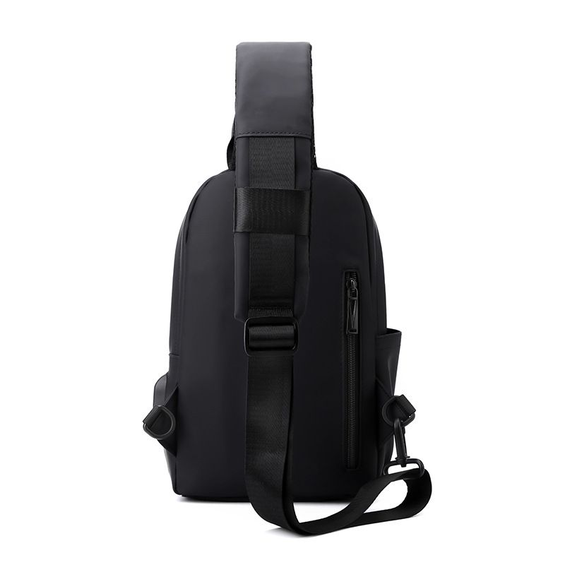 Men's Chest New Multifunctional USB Shoulder Fashionable Crossbody Bag_voghion.com