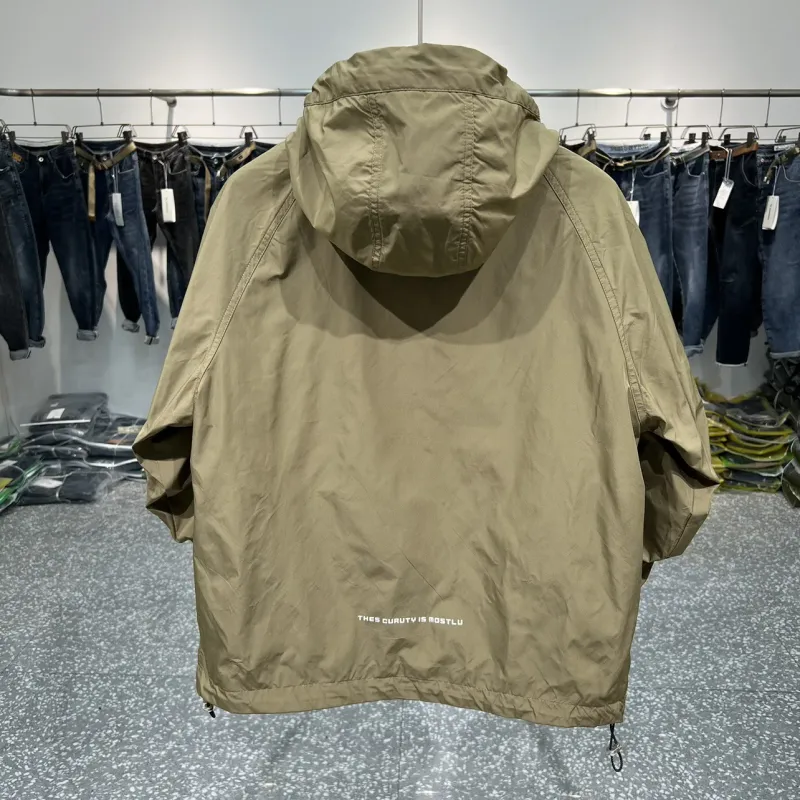 Koreanische Modejacken für Männer, Reißverschlussjacke, lässige Straßenarbeitsjacke für Männer mit mehreren Taschen, Slim Fit-Piloten-Baseballanzug_voghion.com