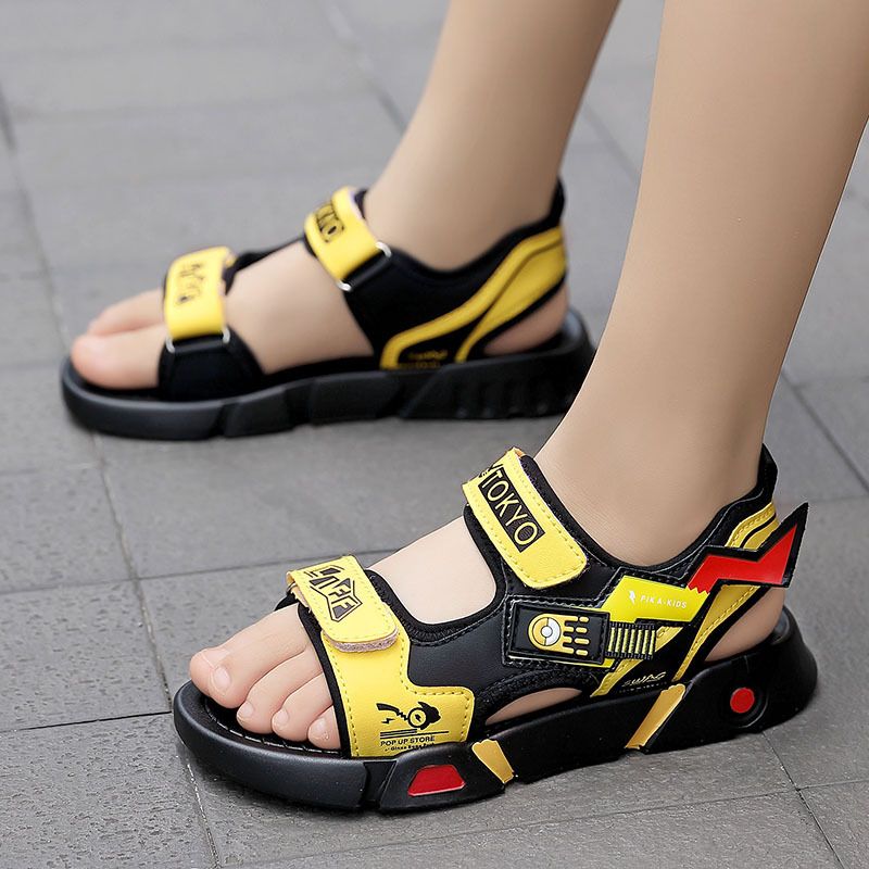 Sandali per bambini con suola morbida antiscivolo leggeri per studenti delle scuole elementari, bambini di età media e grande, ragazzi, scarpe per bambini_voghion.com