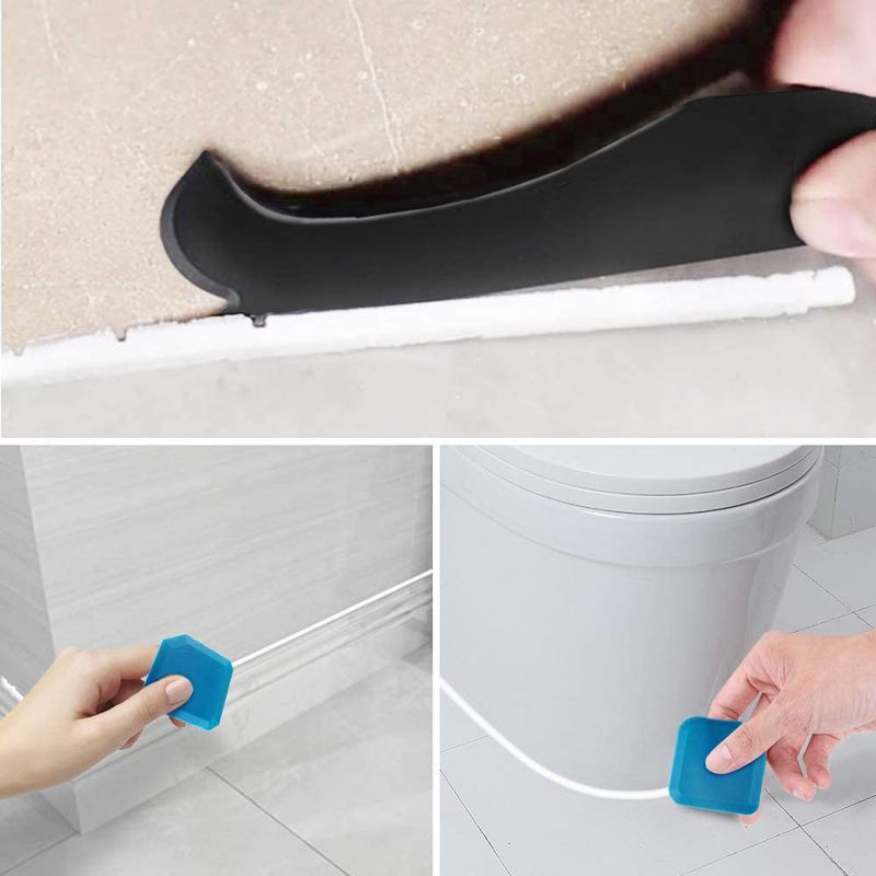 8-Piece Grout Tool Kit With Silicone Caulking Scraper & Floor Tile Spatula For Kitchen, Bathroom & Sink – Professional DIY Grouting Tools_voghion.com