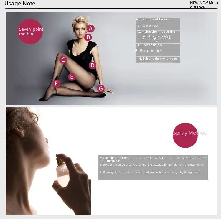 2024 Nuovo profumo caldo Elia Profumo per donne innamorate La fragranza floreale del profumo è fresca, elegante e dolce_voghion.com
