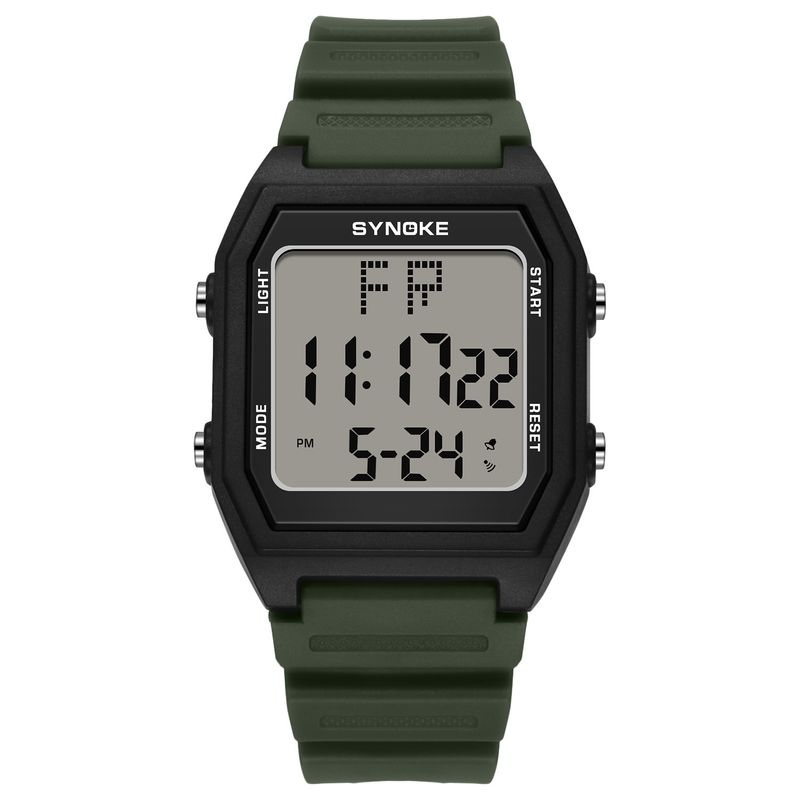 SYNOKE 2025 Nuovo orologio elettronico per studenti da uomo, orologio da polso sportivo impermeabile, multifunzionale, grande schermo_voghion.com