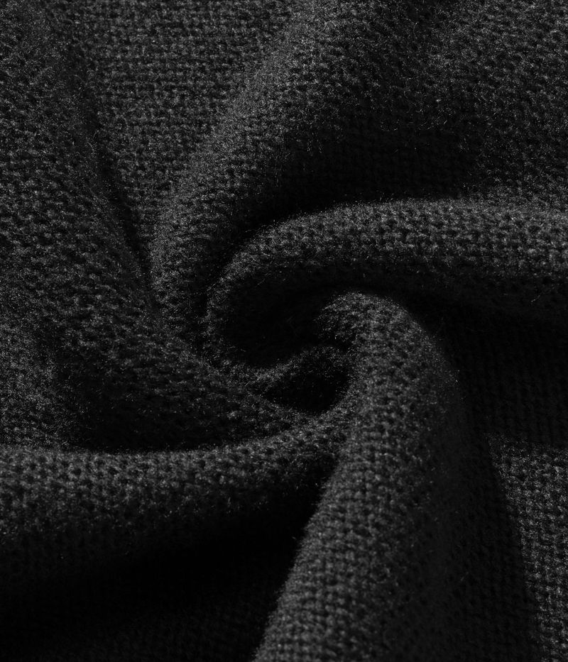 Maglione a collo alto slim fit da uomo – Pullover caldo in maglia per autunno e inverno_voghion.com