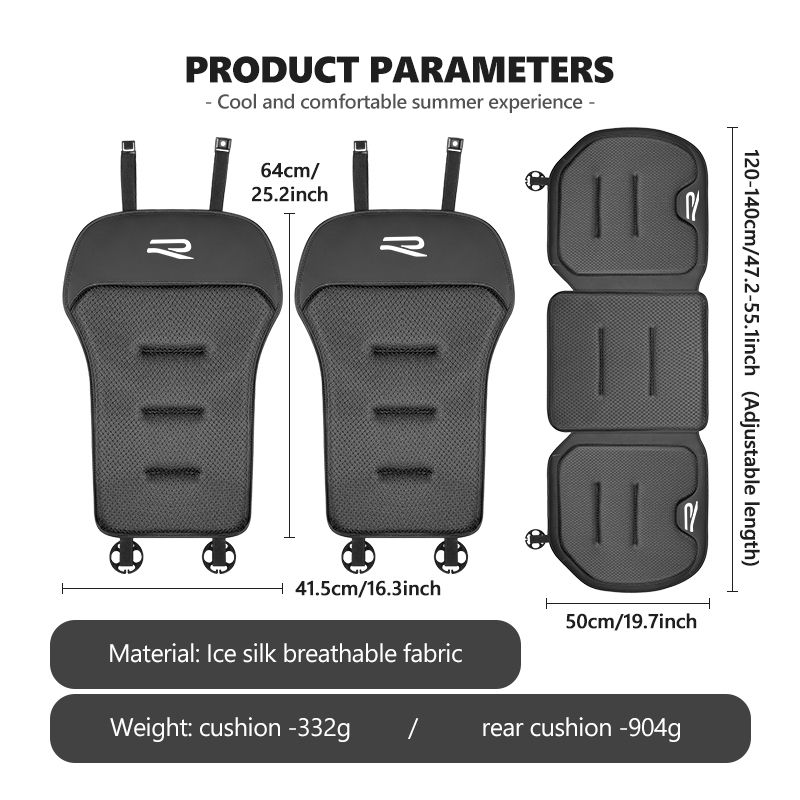 Voor VW Auto IJs Zijden Kussen Rugleuning Stoel Beschermhoes GTI Tiguan Passat B5 B6 B7 CC Jetta 5 6 Polo_voghion.com