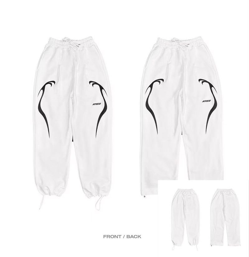 KPOP New ATEEZ 2025 WORLD TOUR WILL TO POWER Hoodie With Drawstring And Jogger Pants_voghion.com