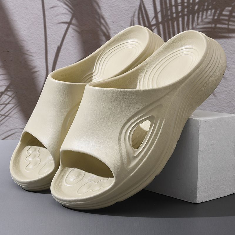 Pantofole estive da uomo con suola spessa, versatili, resistenti all'usura, con piedini antiscivolo in EVA e inodori, di alta qualità e alla moda._voghion.com
