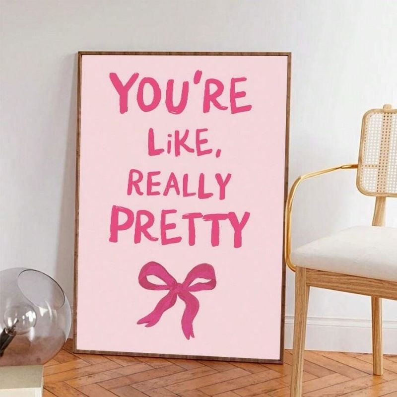 Frameless Poster Core Print Oil Canvas Hanging Decorative Wall Painting_voghion.com