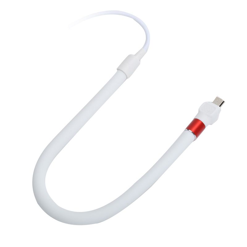 Mobile Phone Stand Up Fast Charging Cable Flexible Phone Holder Micro Usb BAJ_voghion.com