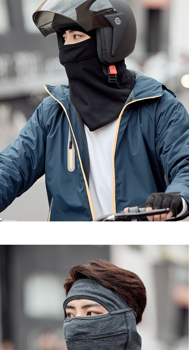 Winter Balaclava Face Mask Beanie Scarf Combo - Fleece Lined Windproof Ear Protection For Cycling, Motorcycle, Skiing & Outdoor Activities_voghion.com