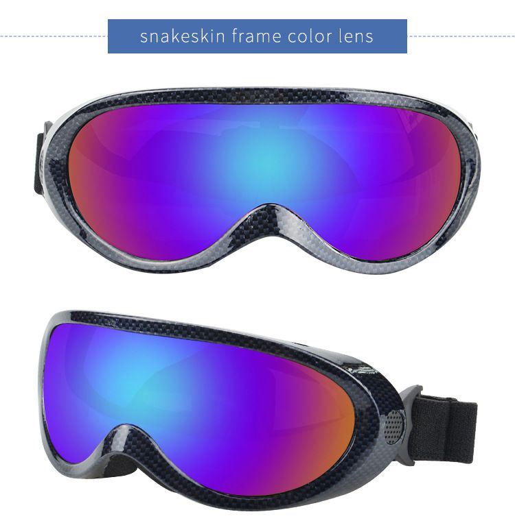 Adult single-layer ski with REVO coating for UV protection and snow blind skiing goggles_voghion.com