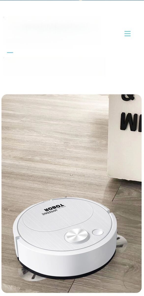 Robot Fully Automatic Household Mini Cleaning Machine USB Charging Smart Vacuum Cleaner Gift_voghion.com