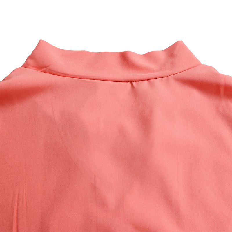 Damenbekleidung Übergröße Damenbekleidung Herbst neuer Stil Schnürung Plissee Langarm Farbabstimmung Temperament elegantes Kleid_voghion.com