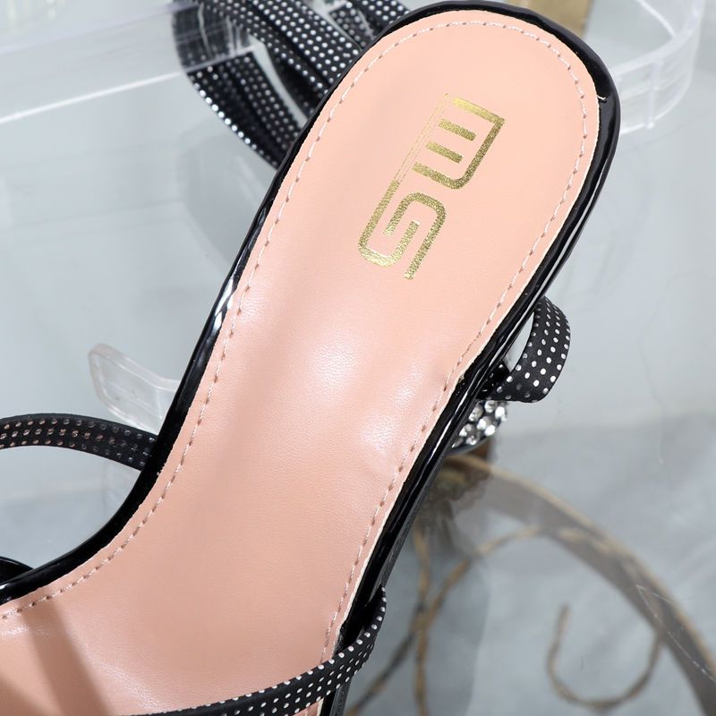 Cross Tie Roman 2023 Summer Open Toe Lace Up Slim Heel High Heels Sandals Fashion Banquet Women's Shoes_voghion.com
