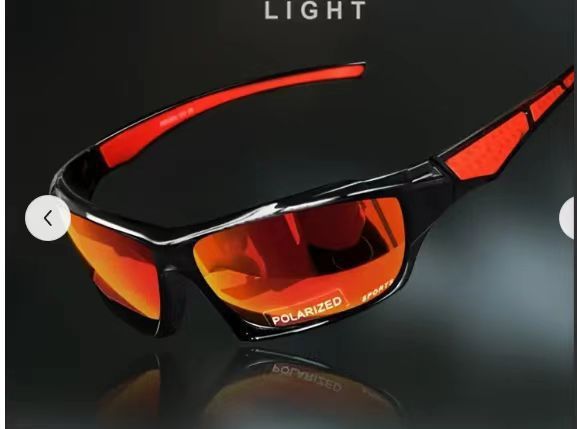 Polarisierte Sonnenbrille für Herren, bunter Film, für den Außenbereich, Nachtsicht, Fahrer, Radfahren, Sportbrille_voghion.com