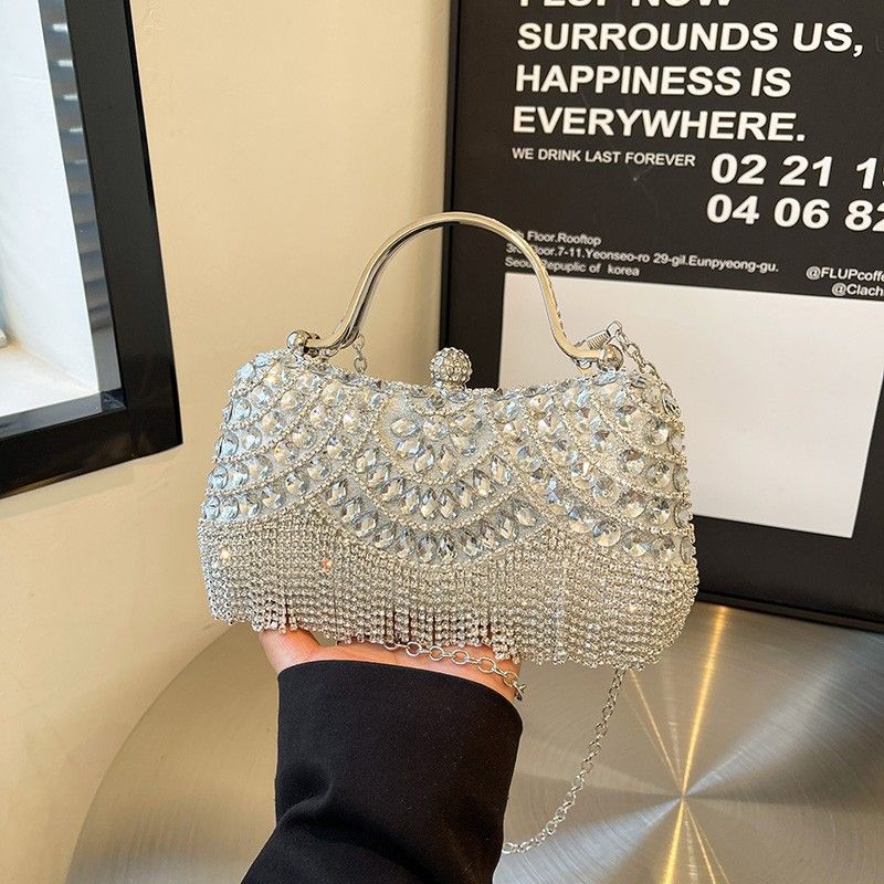 2025 Neue Mode für Damen mit Strasssteinen, vielseitige Abendtasche im Ins-Stil_voghion.com