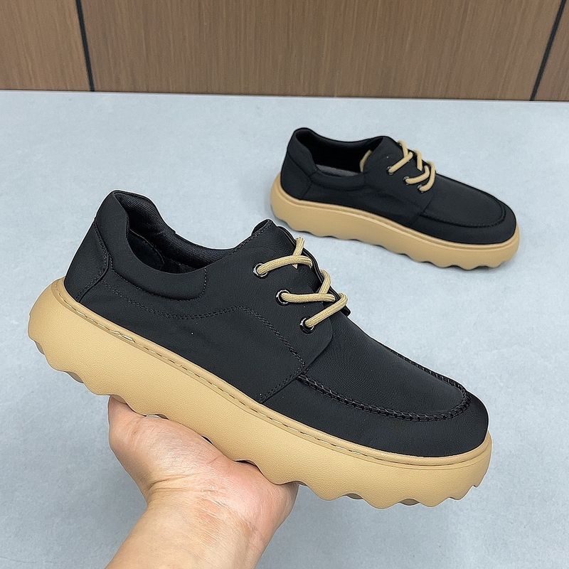 Unbeatable Quality Men's Spring 2025 Ice Silk Breathable Brand Casual Trendy Versatile Thick Soled Board Shoes_voghion.com