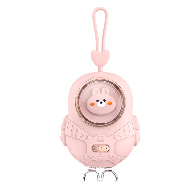 New Cartoon Pet Mini Compact Portable Cute Girl Handheld USB Rechargeable Hand Warmer Gift Durability Upgrade_voghion.com