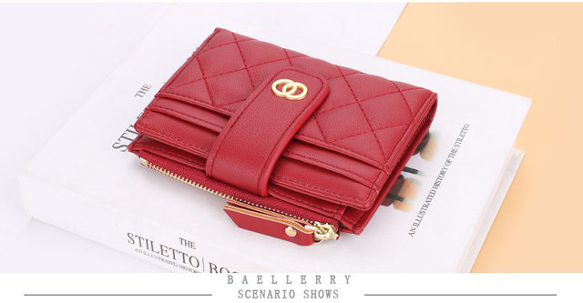 New Women Wallets Fashion PU Leather Top Quality Female Purse Short Card Holder Brand Wallet For Women_voghion.com