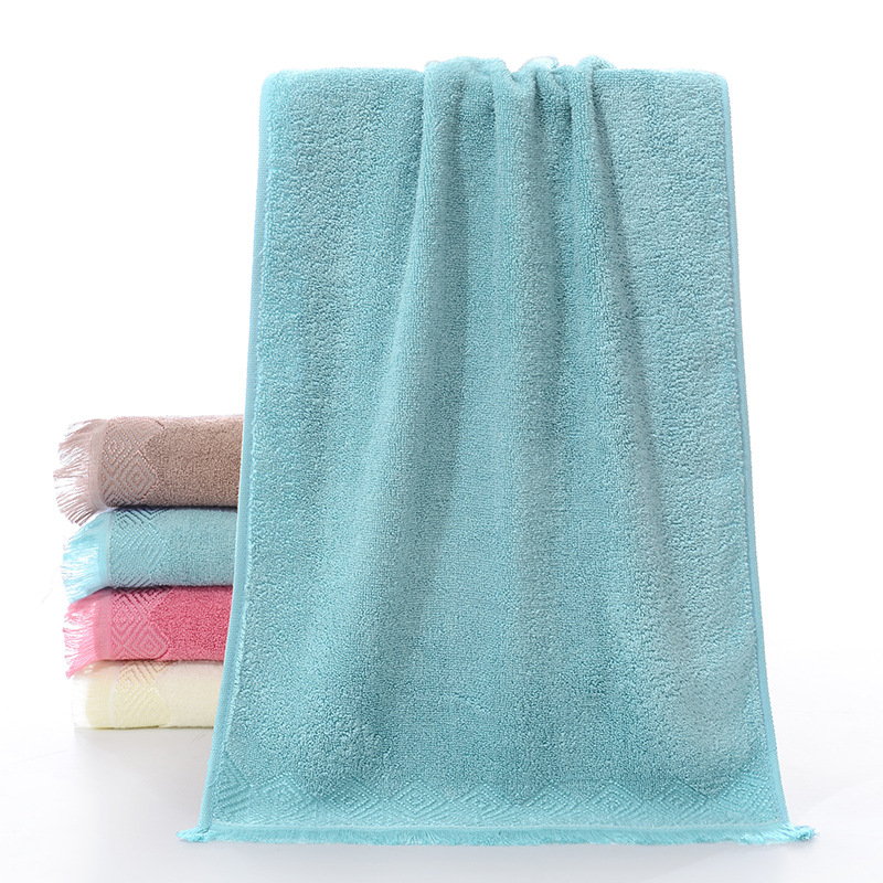 Summer jacquard bamboo fiber towel is soft, absorbent, and wavy. Bamboo washable face towel is a wedding gift with hands_voghion.com