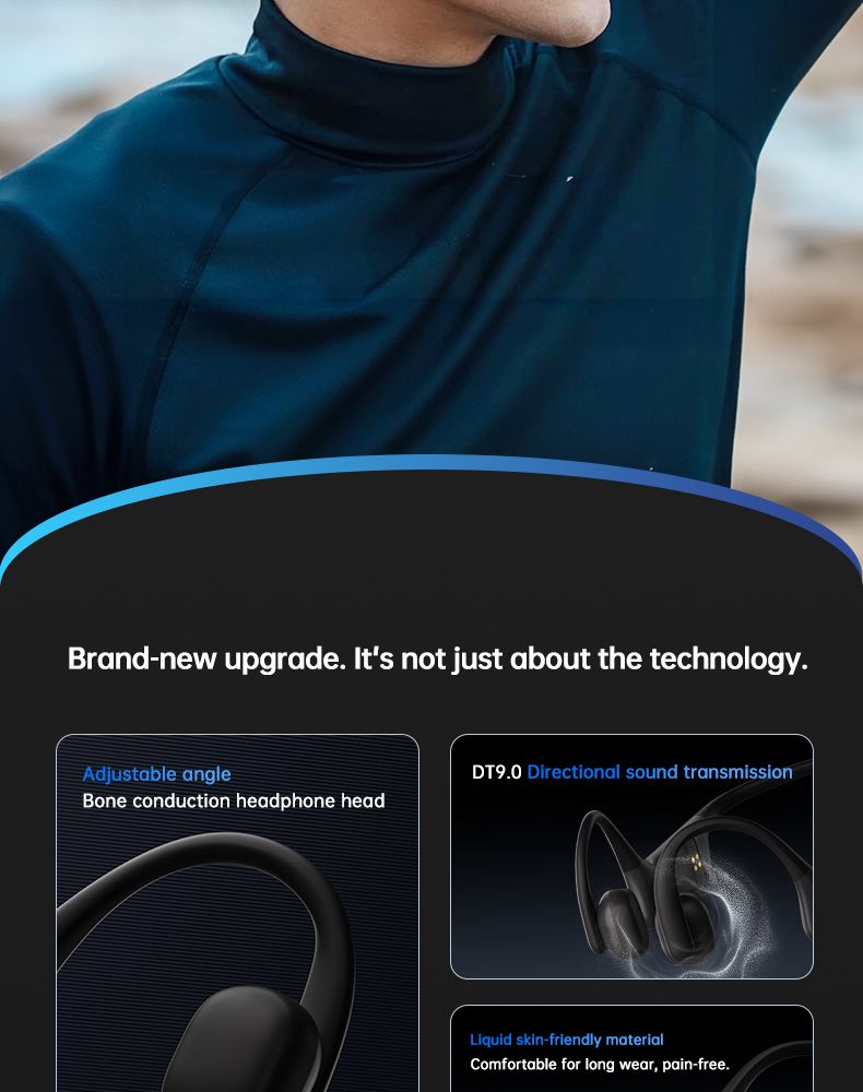 Swimming Bone Conduction Headphones Bluetooth MP3 Headsets_voghion.com