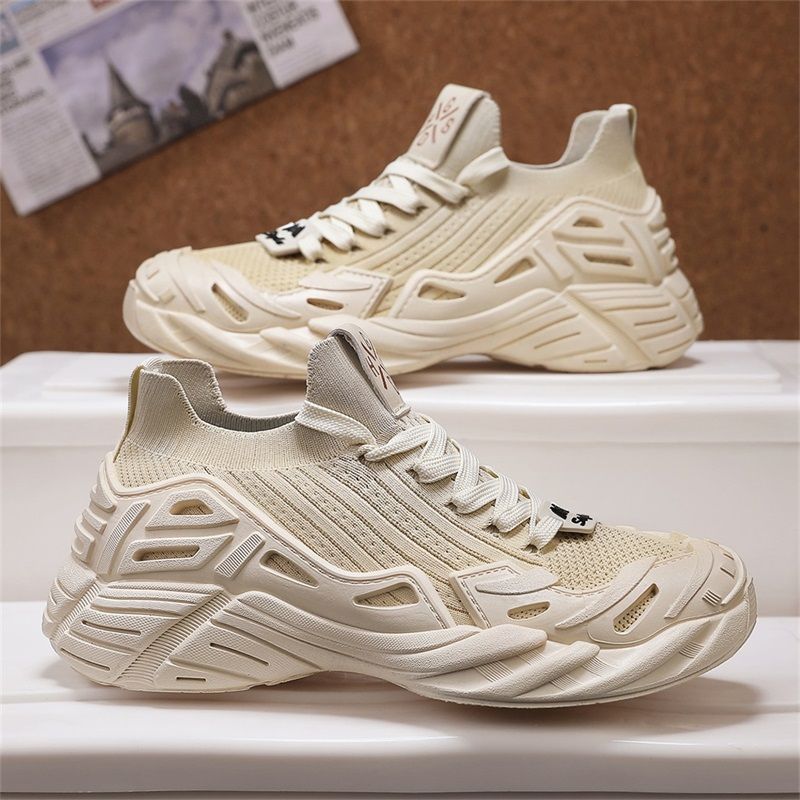 Scarpe estive leggere e traspiranti in rete intrecciata, scarpe sportive e casual antiscivolo e resistenti_voghion.com