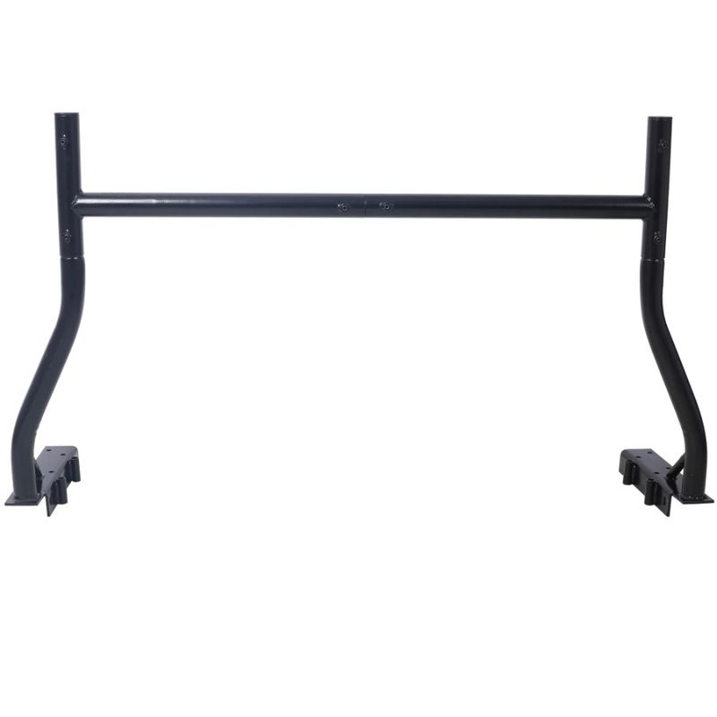 Steel Ladder Truck Pick-Up Capacity Extendable Two-bar - Black Rack Set 800Ibs_voghion.com