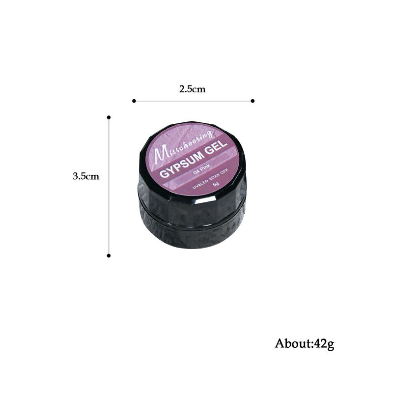 Japanese No-Wash Nail Art Gypsum 3D Relief Painting Sand Texture Black And White Micro Carving Glue_voghion.com