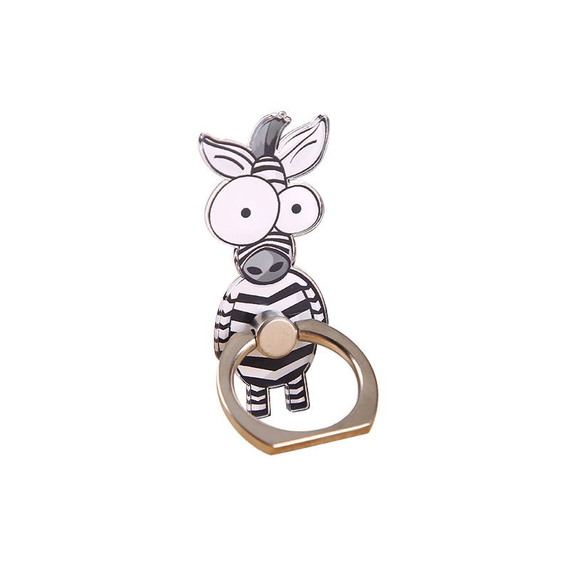 New Holder Cartoon Animal Big And Small Eyes Elephant Giraffe Ring Buckle Universal For Lazy People_voghion.com