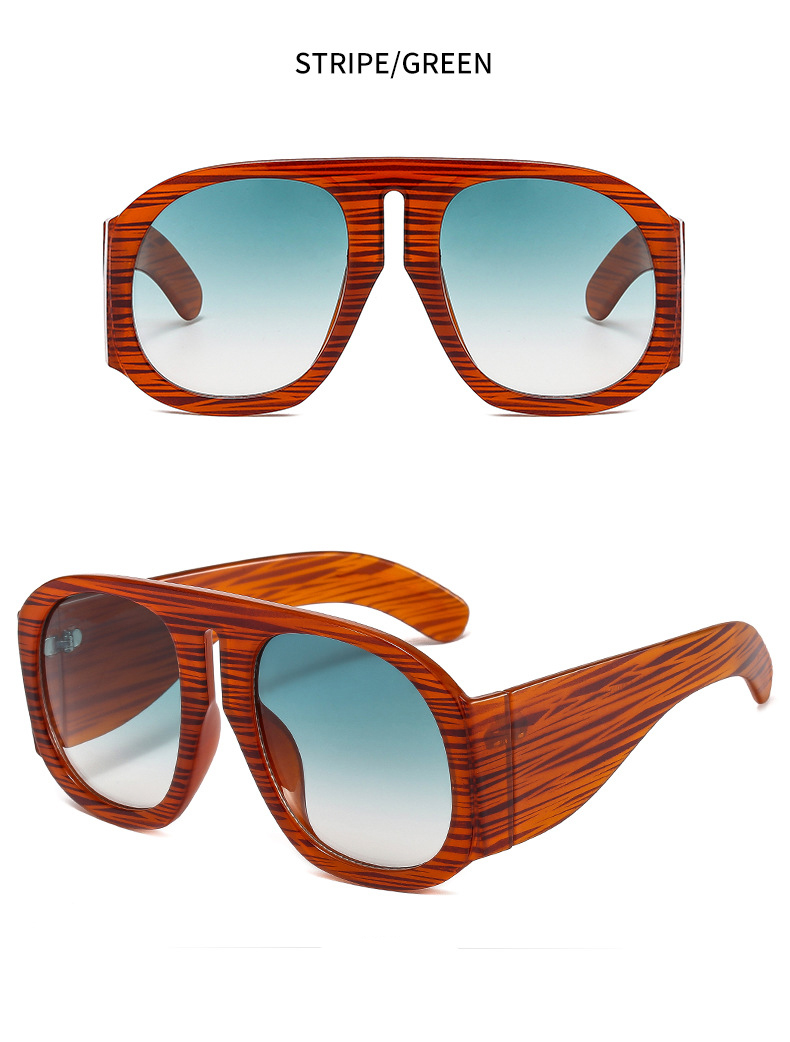 Suured Päikeseprillid Naiste Vintage Brändi Disainer Suure raamiga Naiste päikeseprillid Gradientprillid Mustad Oculos Gafas_voghion.com