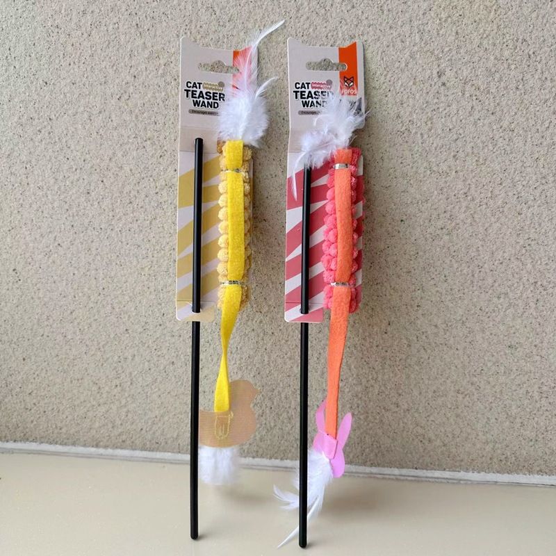Two Foxes FOFOS Bacchetta Giocattolo Resistente e Resistente ai Morsi Autointrattenimento Interattivo Asta Teaser Forniture per Gatti_voghion.com