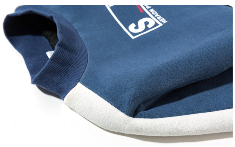 Kinderherfst- en winterjongensset Cuhk Kinderen Jongenswinterfleece verdikte capuchon Driedelige set Mode_voghion.com