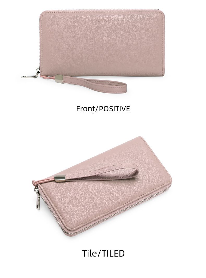 Women's Wallet, Men's Wallet, Rfid Anti-theft Brush, Pu Women's Wallet, Large-capacity Long Women's Multi-slot Wallet_voghion.com