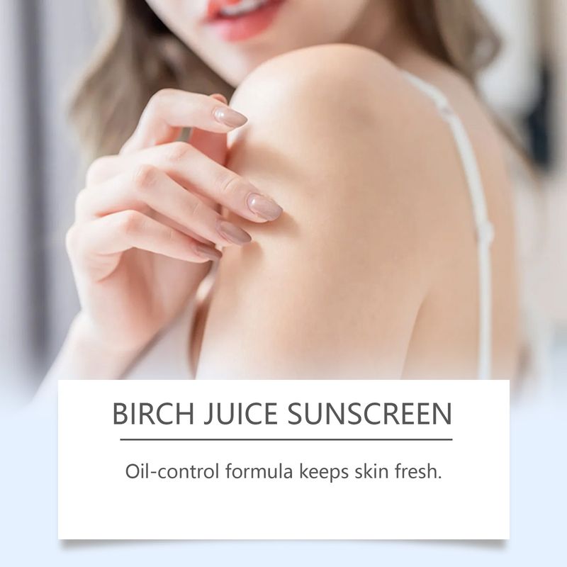 Lagana hidratantna krema za tijelo s neljepljivim uljima Juice Birch Oil Control za vanjsku upotrebu_voghion.com