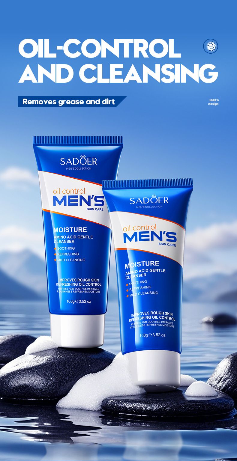 All English Amino Acid Gentle Cleanser SADOER Latte detergente per il viso_voghion.com