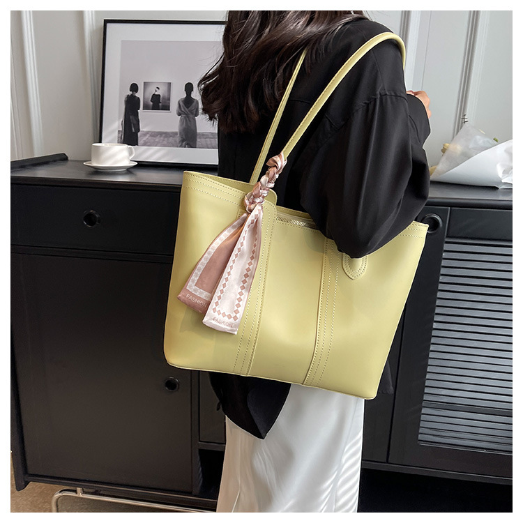 Borsa a tracolla versatile da donna, di grande capacità, primavera/estate 2024, con texture popolare, per i pendolari_voghion.com
